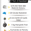 1 TON 2 HAREKETLİ YÜK KALDIRMA VİNCİ - Görsel 3